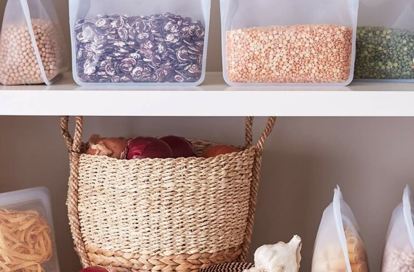  Dishwasher-Safe Reusable Ziplock-Style Bags That Stand Upright
