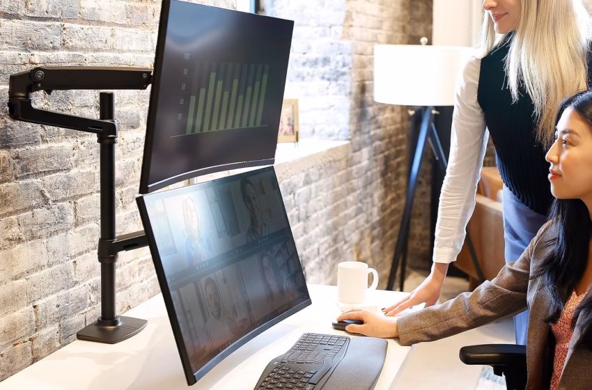 best monitor arm dual screen